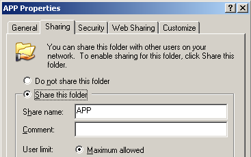 InstallServer_Sharing